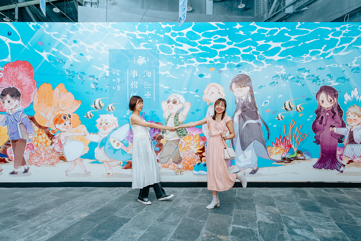2024《海巫事務所》X屏東海生館合作跨界展演。照片提供：屏東海生館